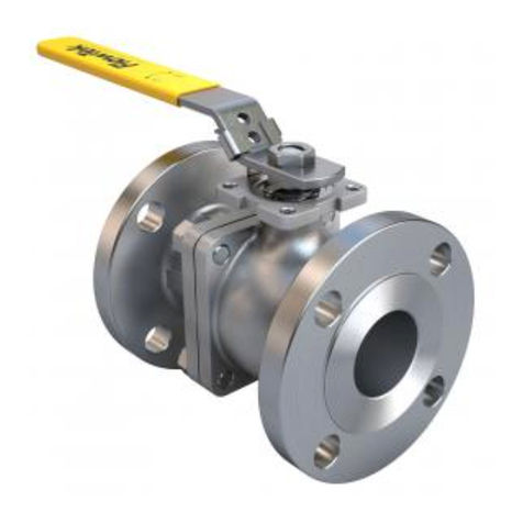 Bray FlowTek F15 Series User manual