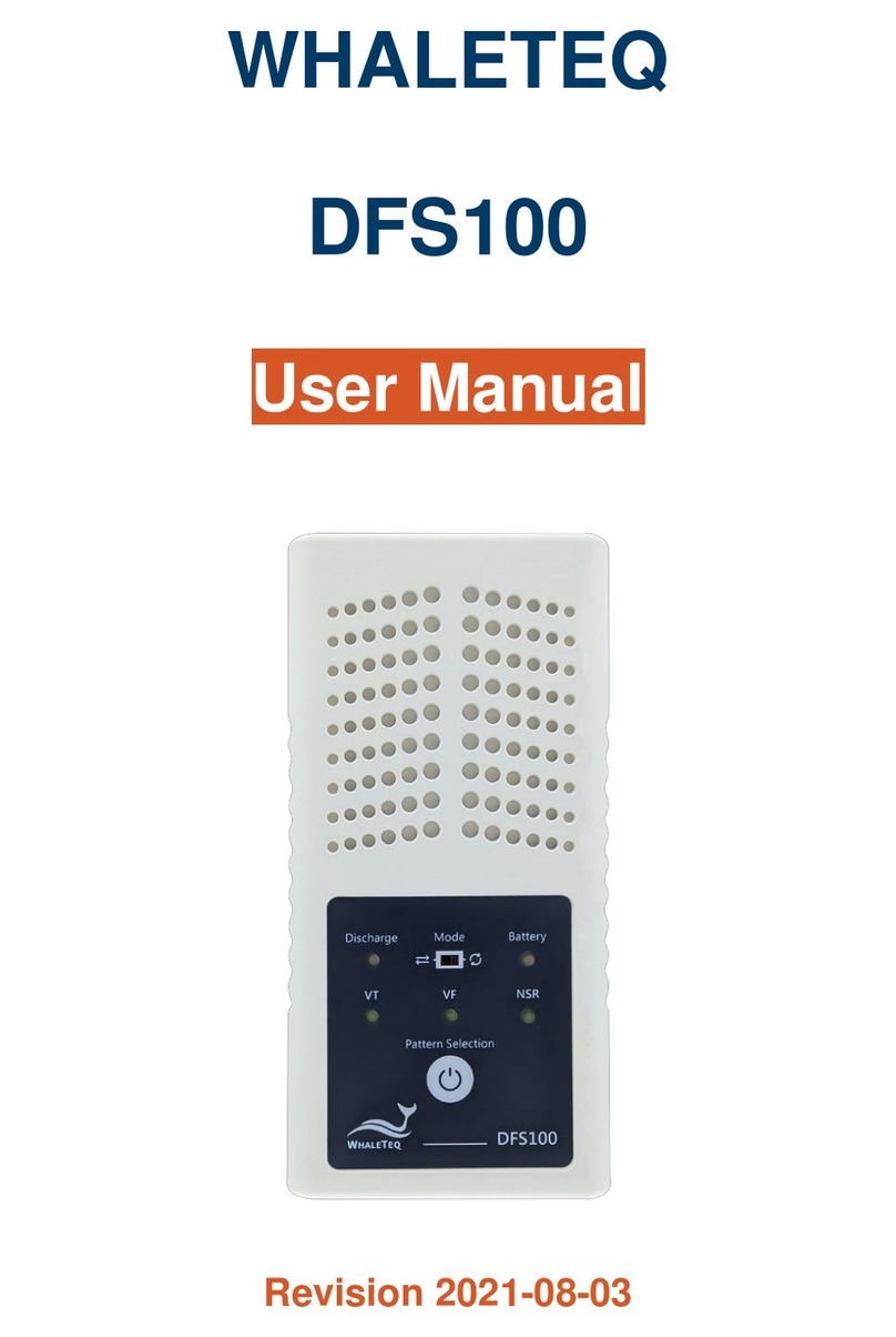 WHALETEQ DFS100 user manual