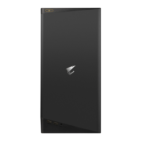 Gigabyte AORUS S User manual