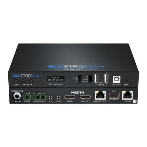 Blu Stream IP500UHD-TZ User manual