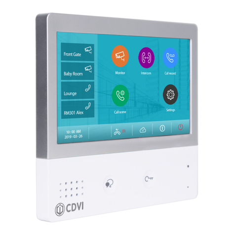 CDVI CDV-471IP User manual