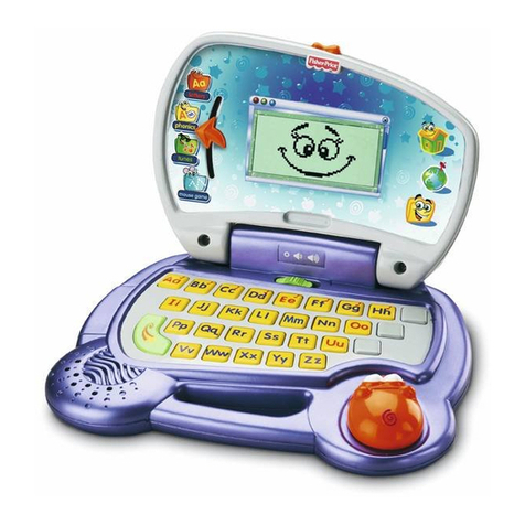 Fisher-Price Laughtop Fun2Learn J6958 instruction sheet Fisher-Price Laughtop Fun2Learn J6958 instruction sheet