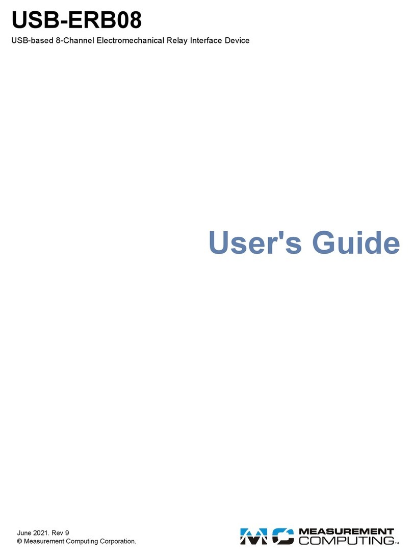 Measurement Computing USB-ERB08 user guide
