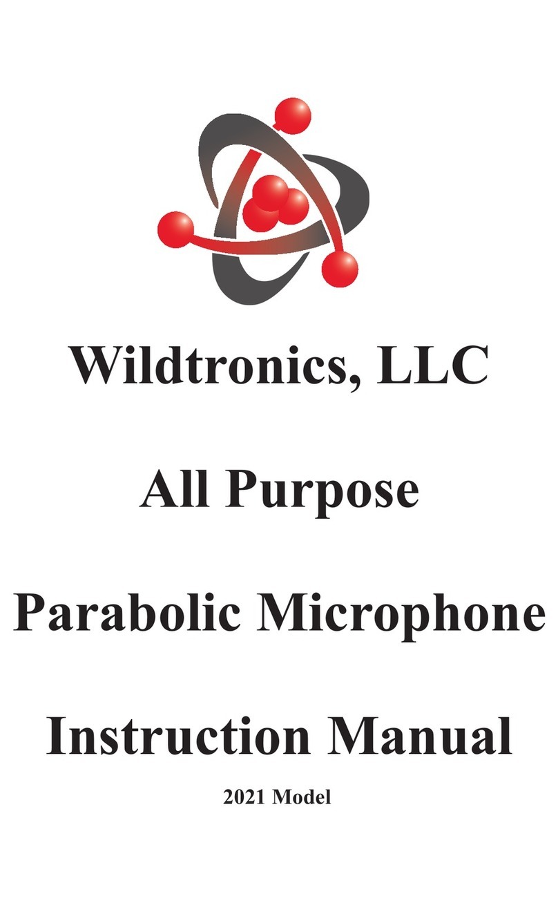 Wildtronics 2021 instruction manual