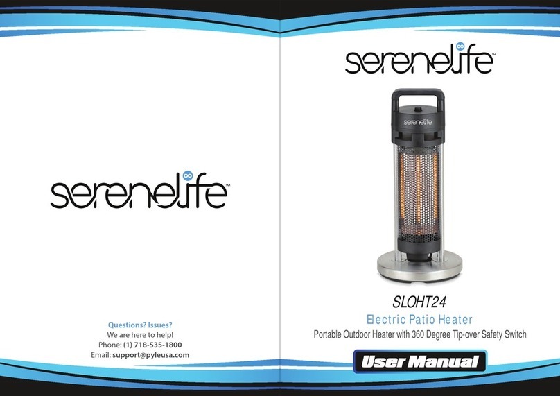 SereneLife SLOHT24 user manual