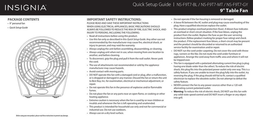 Insignia NS-F9T7-BL User manual