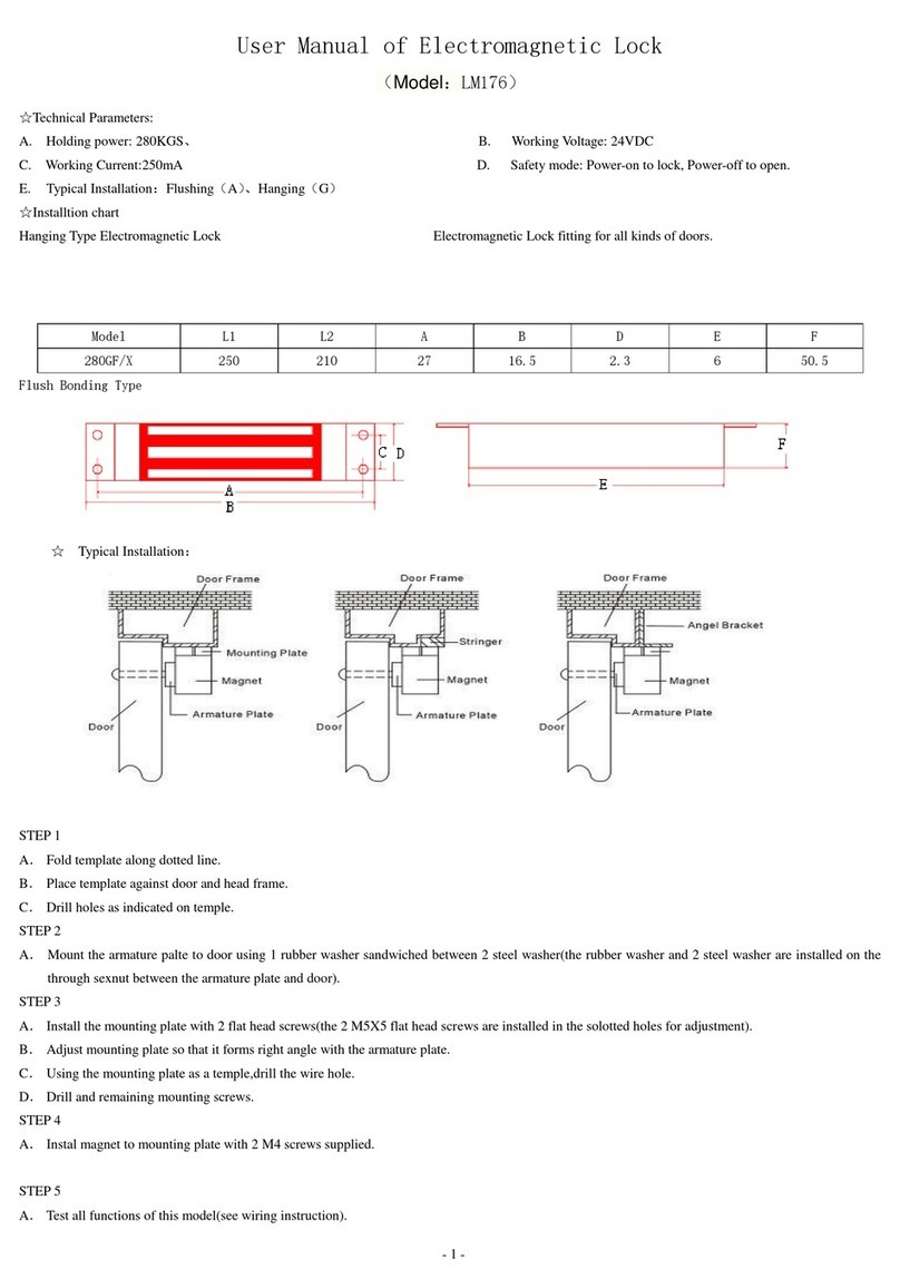 Aleko LM176 user manual