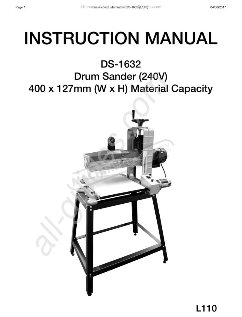 MachineryHouse DS-1632 instruction manual