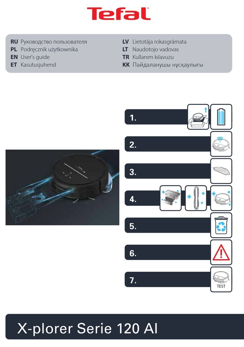 TEFAL X-plorer 120 Series AI User manual
