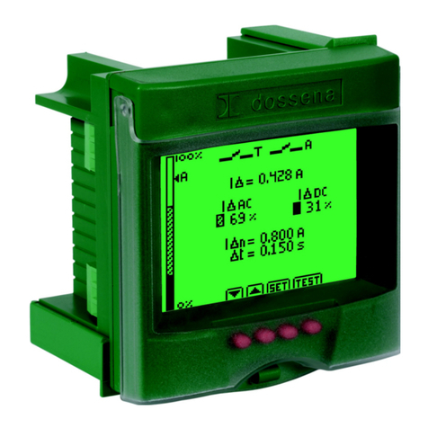 Dossena DER3B-DUAL Series User manual Dossena DER3B-DUAL Series User manual