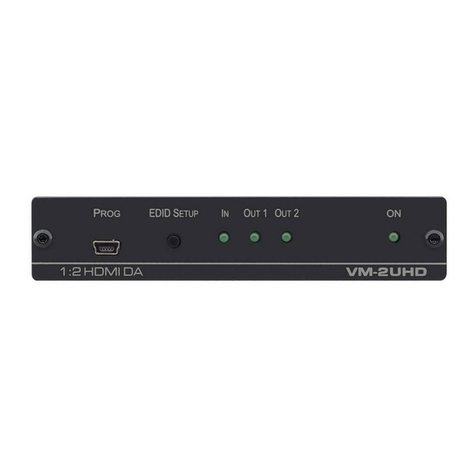Kramer VM-2UHD User manual