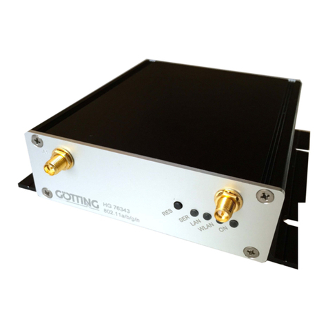 Gotting HG G-76343 User manual