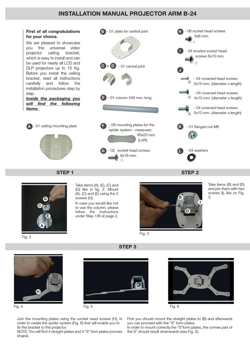 Screen Int B-24 installation manual