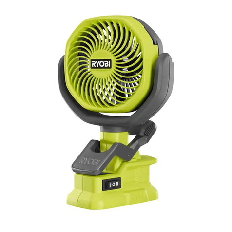 Ryobi PCF02 Operator's manual
