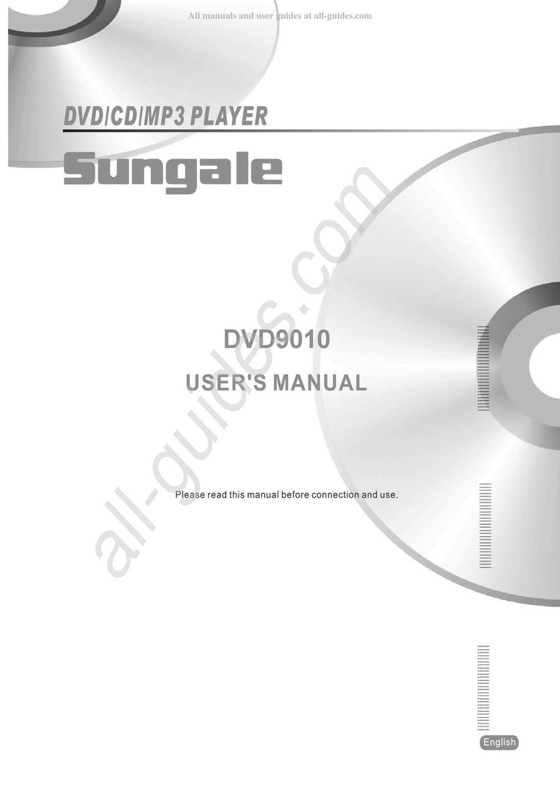 Sungale DVD-9010 User manual