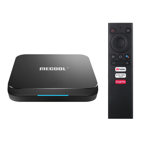 Videostrong Mecool KM9 Pro Deluxe User manual