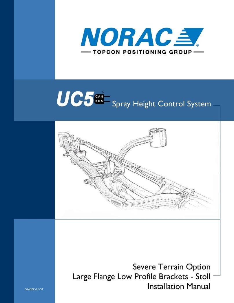 Topcon Positioning Group NORAC UC5 installation manua