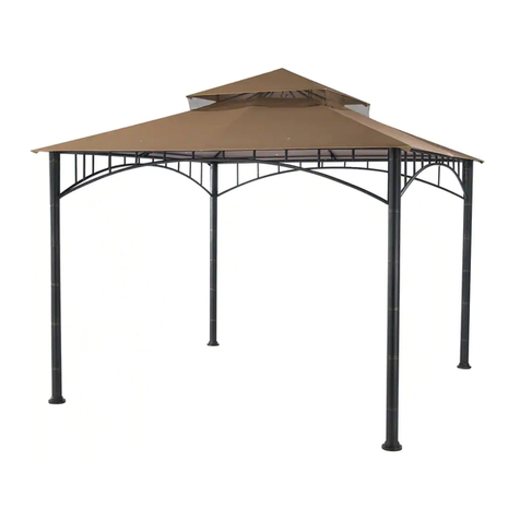 Canvas HAVANA GAZEBO User manual Canvas HAVANA GAZEBO User manual