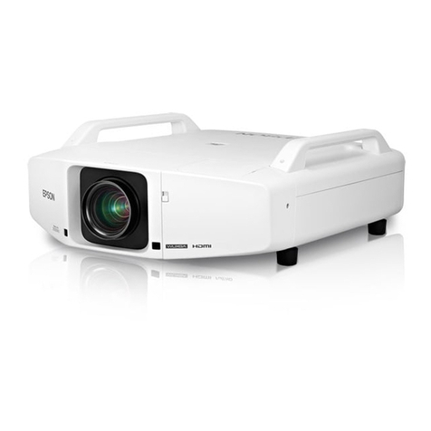 Epson PowerLite Pro Z8050WNL Installation handbook