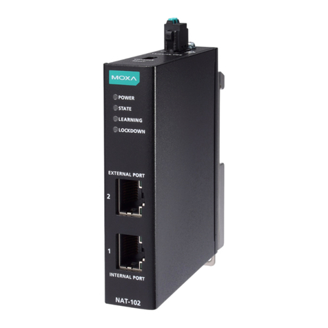 Moxa Technologies NAT-102 Series User manual
