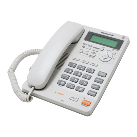 Panasonic KX-TS620BX1 User manual Panasonic KX-TS620BX1 User manual