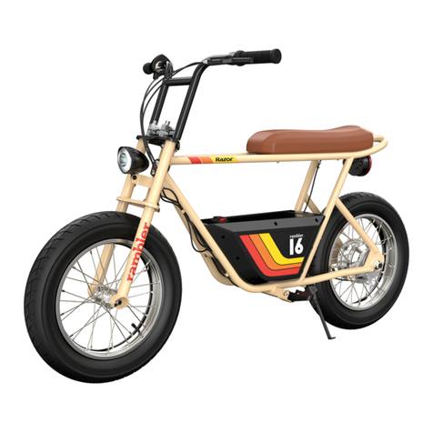 Razor rambler 16 User manual
