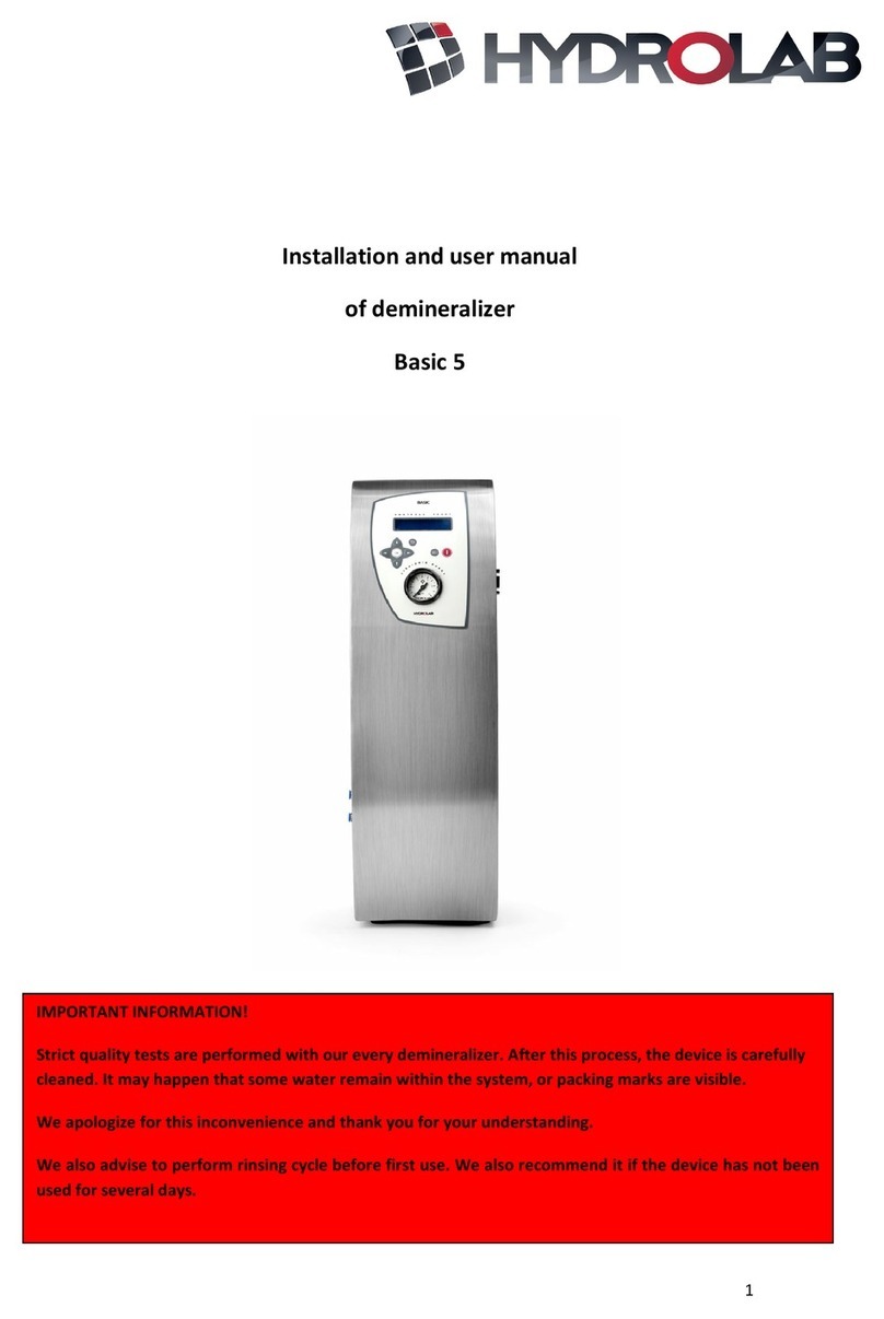 HYDROLAB Basic 5 Installation and user manual