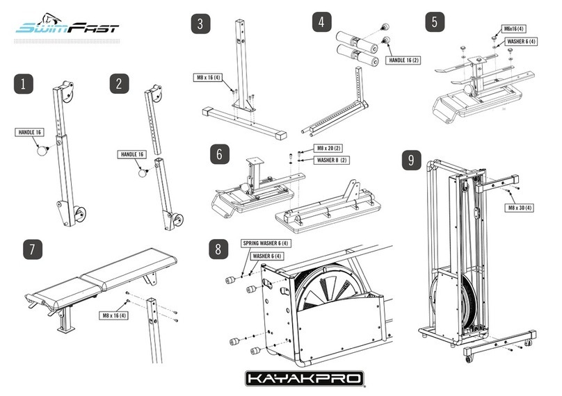 Kayakpro SWIMFAST quick start guide