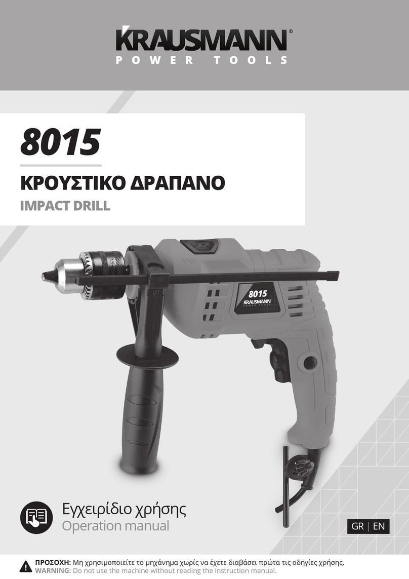 KRAUSMANN 8015 Operation manual