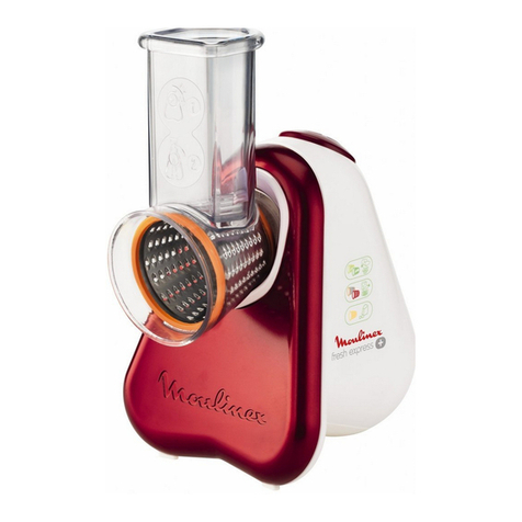 Moulinex FRESH EXPRESS DJ750G User manual
