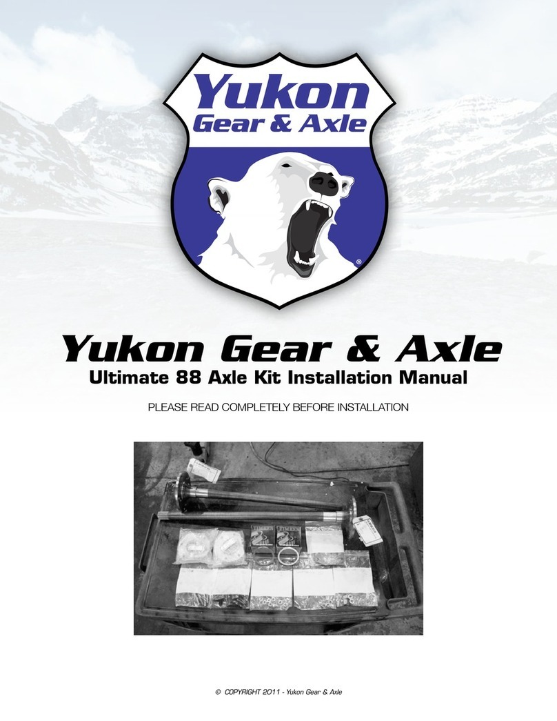Yukon Gear & Axle User manual