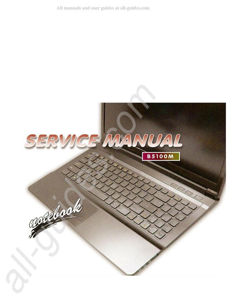 Clevo B5100M Service manual