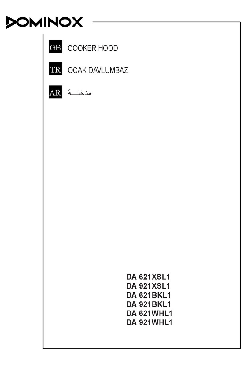 Dominox DA 621XSL1 User manual