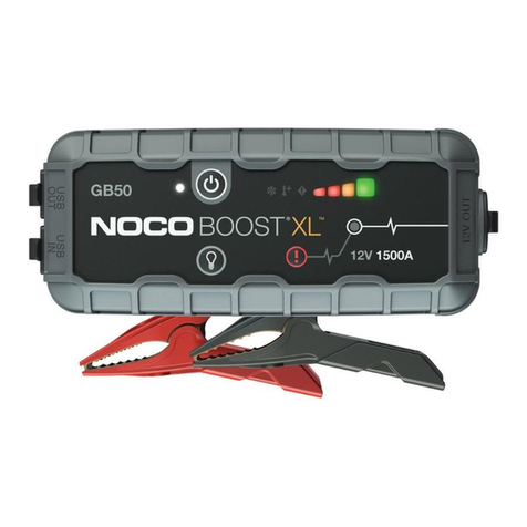 NOCO Genius BOOST XL GB50 User guide & warranty