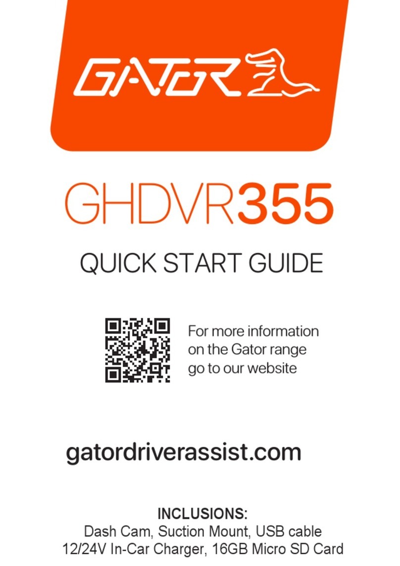 Gater GHDVR355 User manual