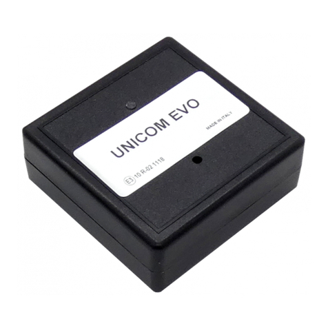 Paser UNICOM CF0012UNAL21 installation manual