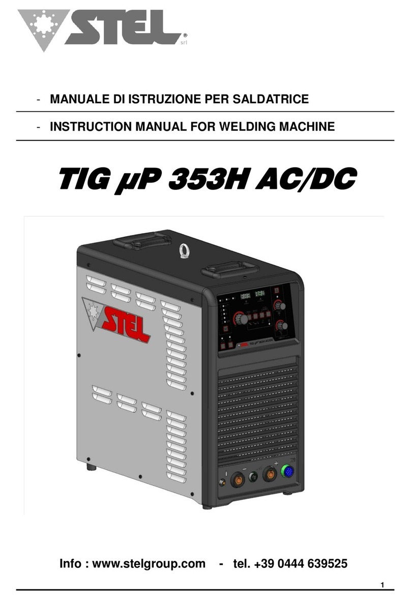Stel TIG mP 353H AC/DC instruction manual