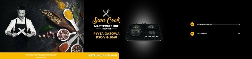 Sam Cook Masterchef Line Executive PSC-VH-1060 user manual