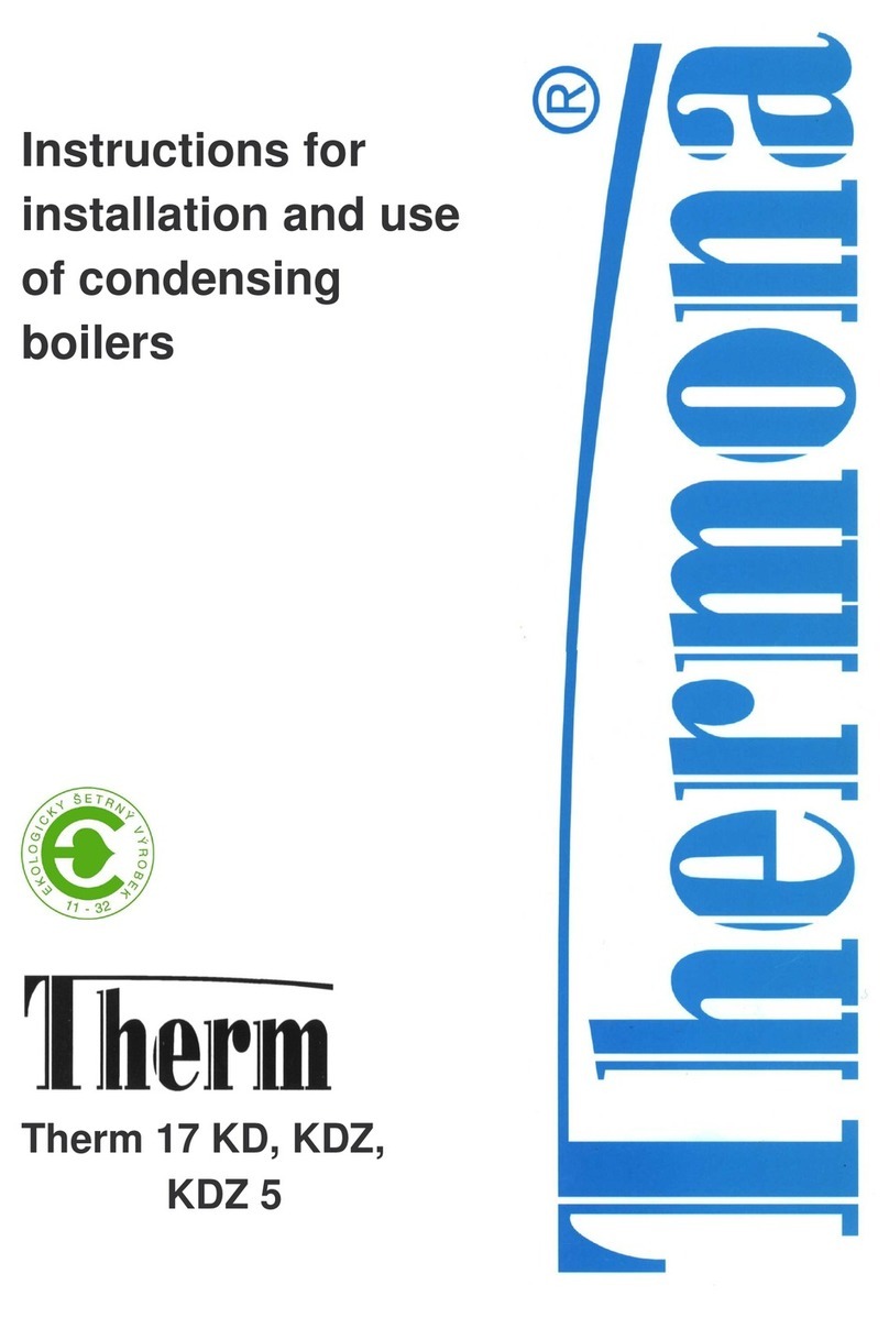 Thermona Therm 17 KD Instructions for installation and use
