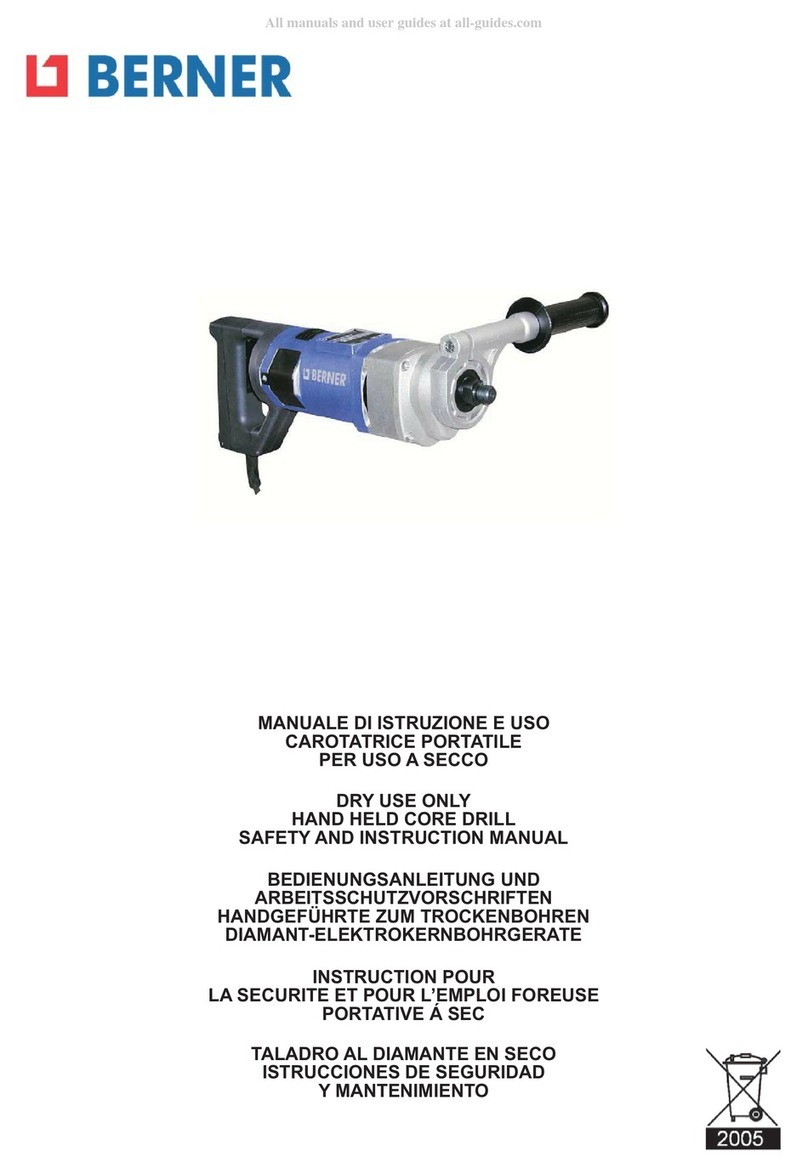Berner 170325 Safety and instruction manual
