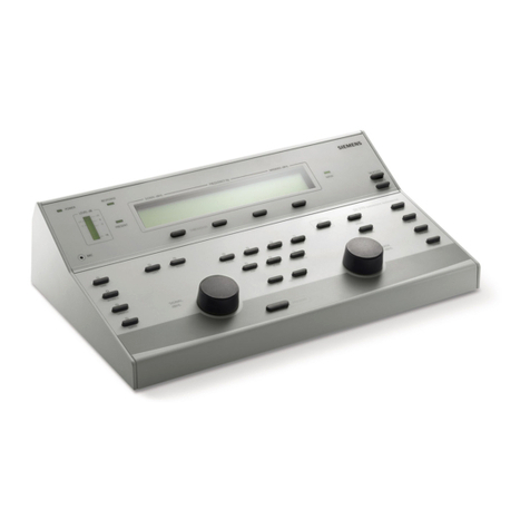 Siemens SD 270 operating manual
