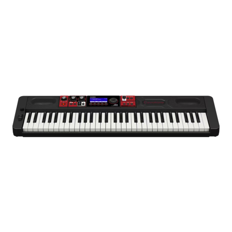 Casio CT-S500 User manual