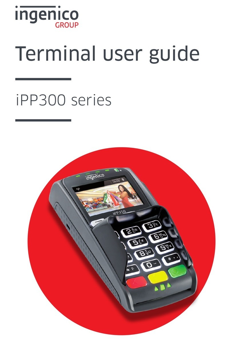 Ingenico group iPP300 Series user guide