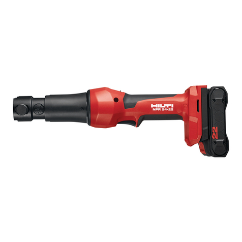 Hilti NURON NPR 24-22 User manual