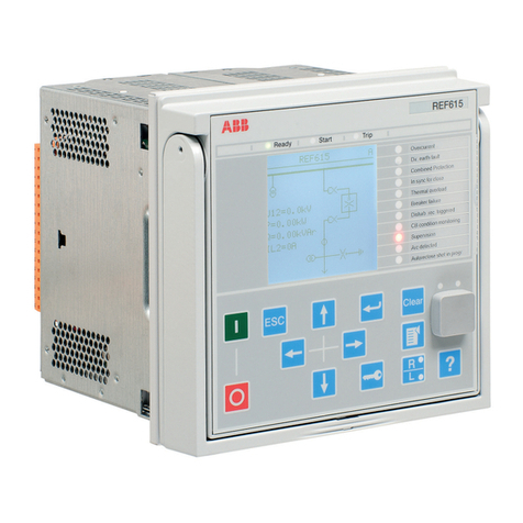 ABB Relion 615 series manual