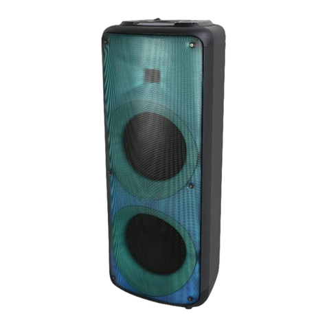 BoomToneDJ BOOMASTER1000 user manual