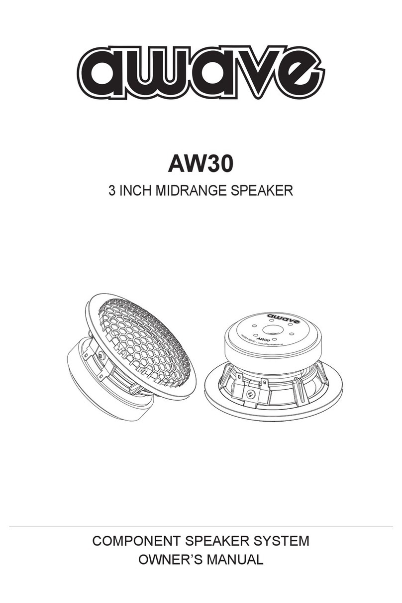 awave AW30 User manual