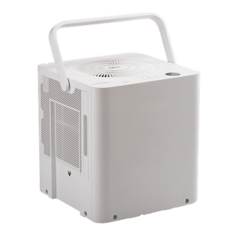 Qlima D720 Cube operating manual