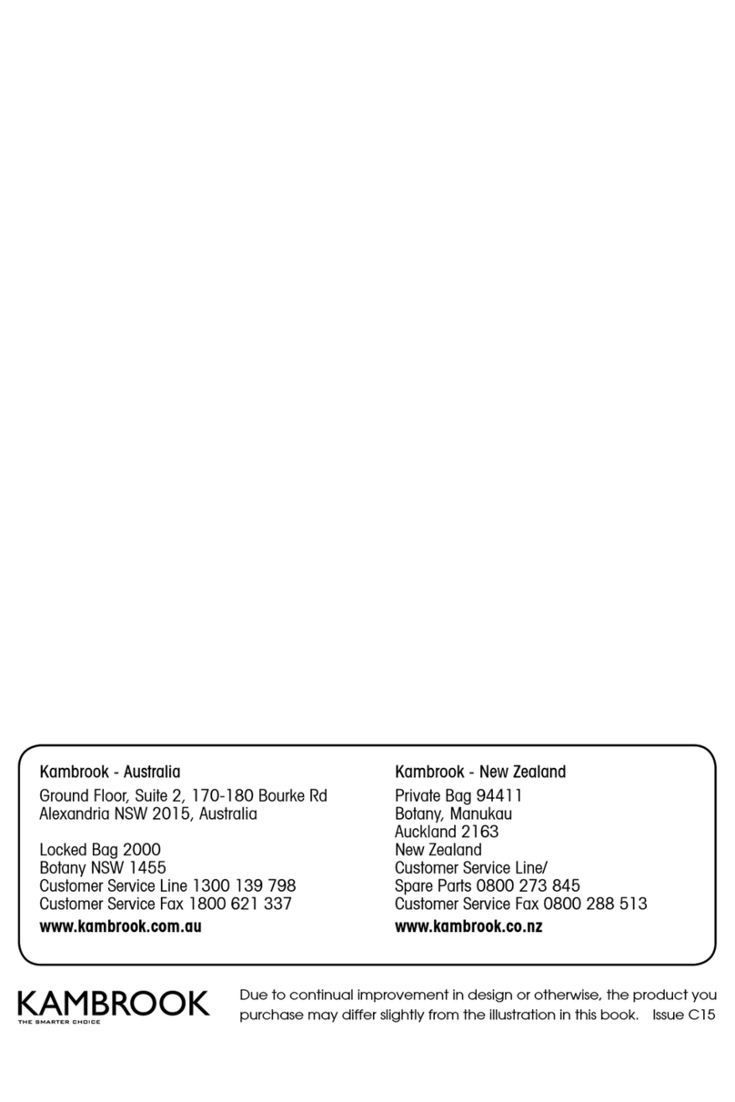 Kambrook KHT331 Instruction booklet