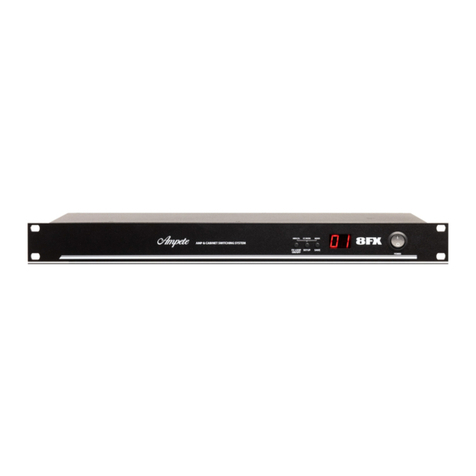 Ampete 8FX owner's manual